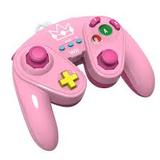 Controller -- PDP Wired Fight Pad - Peach Edition (Nintendo Wii)